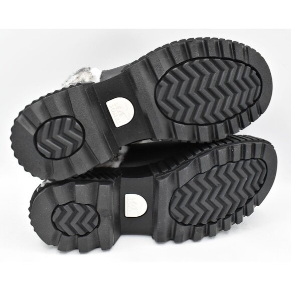 Sorel Womens Size 9 ONA AVE Black Sea Salt Leather Slip On Mules Clogs Shoes - Picture 5 of 13